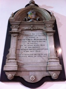 Rector Hildyard's Memorial